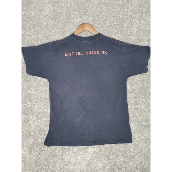 Vintage Tennessee River Marilyn Manson Eat Me Drink Me Rare Band Tee Size Large - Picture 5 of 6